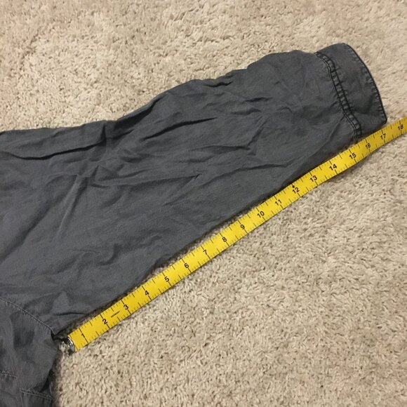 D/C Jeans Flowy Coastal Cowgirl Studded Cotton Button Up Dress Shirt - Picture 16 of 16